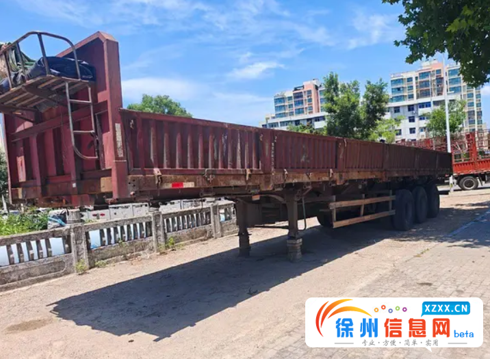 偏翻自卸，挂车一套手续齐全 